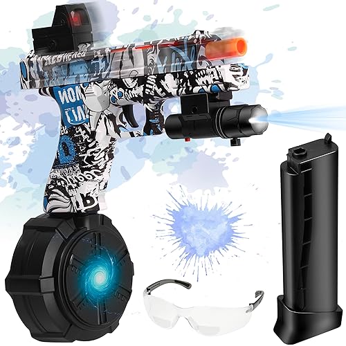 JM-X2 Gel Ball Blaster Pistol with Drum, Manual & Automatic Dual