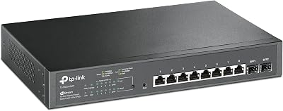 TP-Link 10-Port Gigabit Smart Switch 8-Port POE+