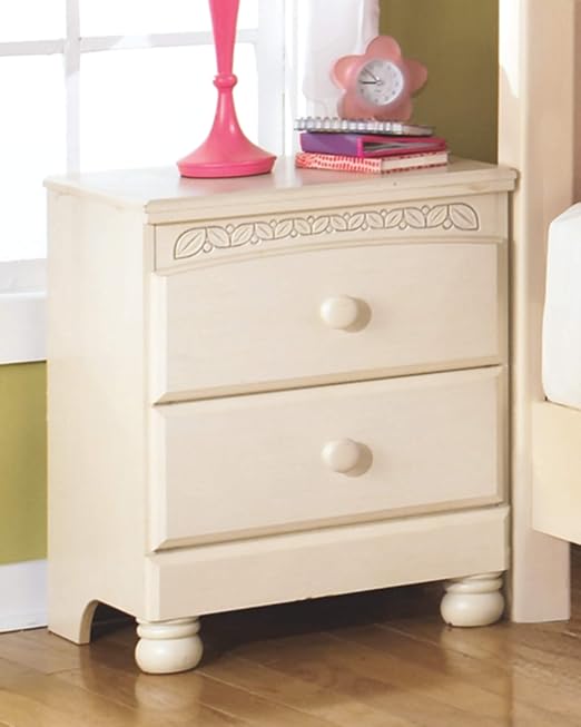 Ashley Furniture Signature Design Cottage Retreat Nightstand 2 Drawers Casual Kids Room Cream Cottage Amazon In Furniture Ashley Furniture Cottage Retreat Daybed