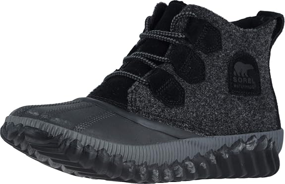 Sorel Out 'N About Plus Black Wool 10