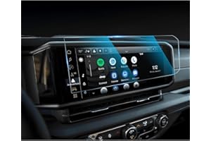 CDEFG For 2024-2025 2026 Jeep Wrangler/4xe/Gladiator Screen Protector - 12.3 Inch 9H HD Tempered Glass - (Sport, Willys, Sahara, Rubicon, Mojave,High Altitude) Touchscreen Accessories