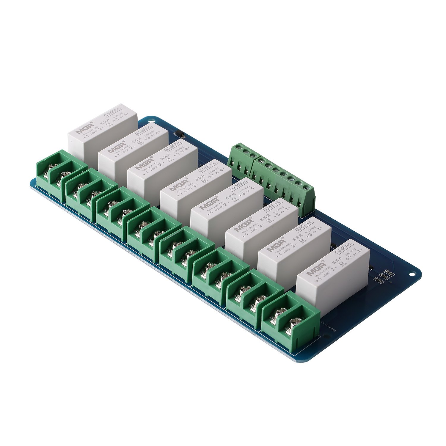 Amazon.com: SainSmart 8-CH SSR 5A DC-DC 5V-220V Solid State Relay:  Computers & Accessories
