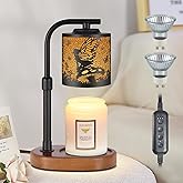 Candle Warmer Lamp,Birthday Gifts for Women Mom,Adjustable Height for Scented Jar Candles,Electric Candle Lamp Warmer for Home Decor(Flower Fairy)