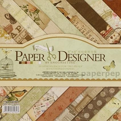 Decorative Computer Paper 20 Sheets Chinese Asian Office Paper