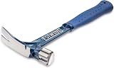 Estwing Ultra Claw Hammer NVG 425g 15oz Blue Vinyl Grip Short Handle view 2