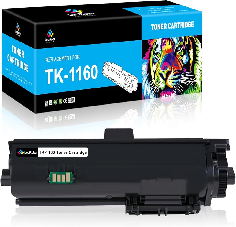 LeciRoba TK-1160 Black Toner Cartridge for Kyocera ECOSYS P2040DN P2050DN