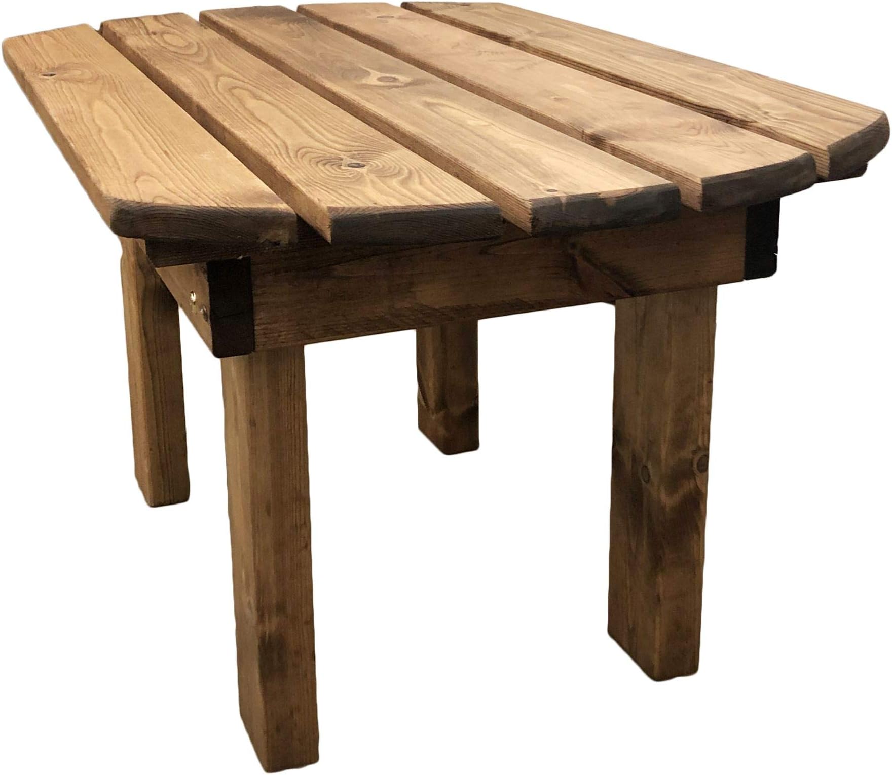 Garden Furniture Coffee Table Wooden Wood Construction Supplied Flat Packed