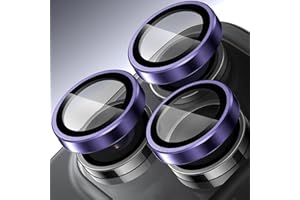 KUXNGUYI Camera Lens Protector for 17 Pro Max / 17 Pro, Individual Lens Protectors, Scratch-Resistant Ultra-Thin Tempered Gla