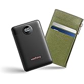 Small Portable Charger 10000mAh, Mini Power Bank with LED Display, 22.5W Fast Charging USB-C Battery Pack, Compact Travel Charger Compatible with iPhone 17/16/15/14, Samsung S25/24, Android, etc