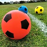 HTI Foam Football Size 5 Blue Red Yellow Durable Play Ball Toy view 9