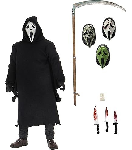 Amazon.com: Movie Maniacs Series 2: Scream Ghostface : Toys & Games