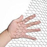 Cymax 3m x 0.4m Galvanized Chicken Wire Mesh Roll 24.5mm Hex Hole view 4