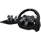 Logitech G920 Racing Wheel and Pedals for Xbox X|S/Xbox One/PC | Real force feedback, stainless steel paddle shifters, leather steering wheel cover, for Xbox Series X|S, PC, Mac