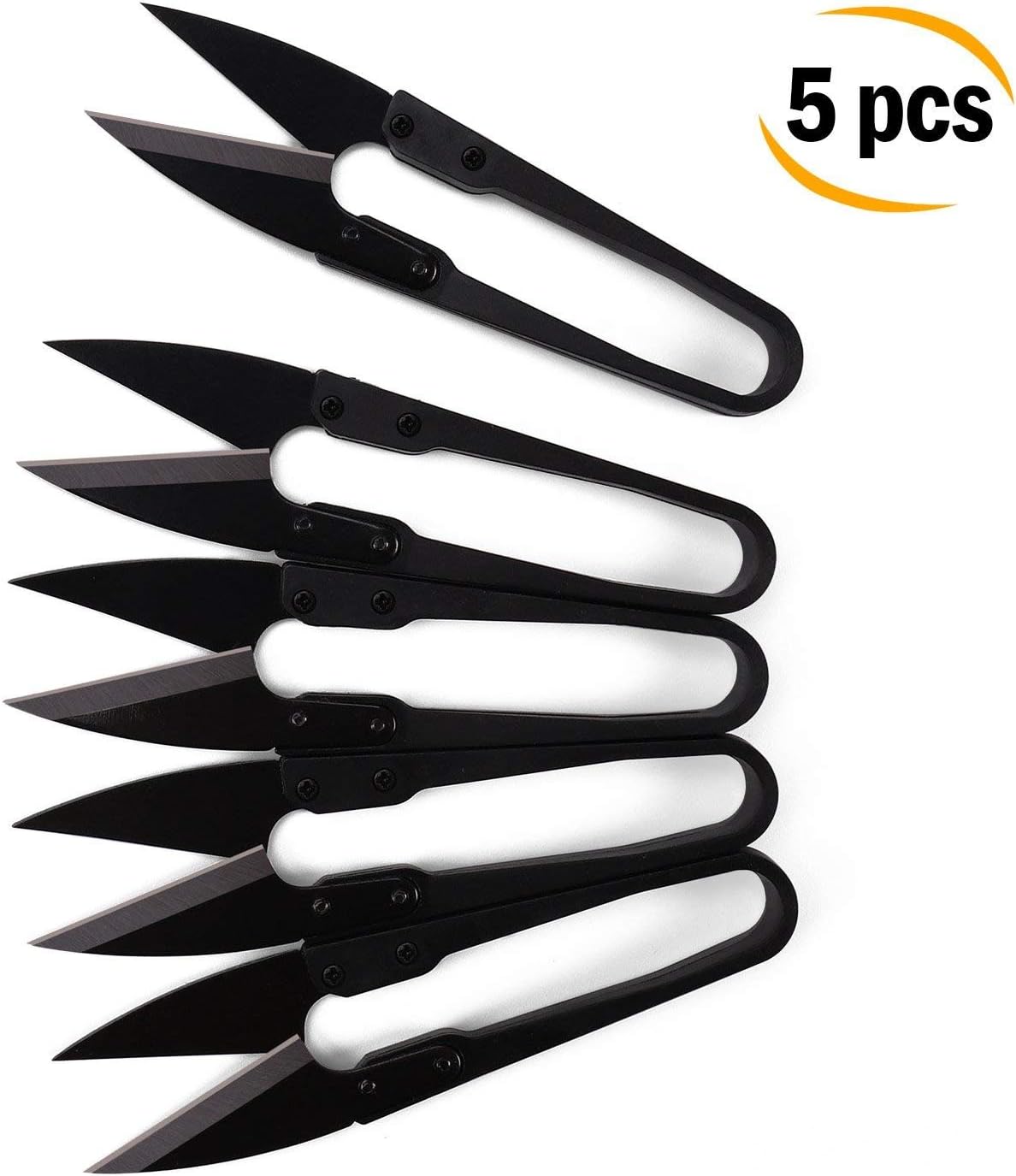 Wandeli Bonsai Pruning Scissors, Pruning Shears for Bud and Leaves Trimmer 5PCS