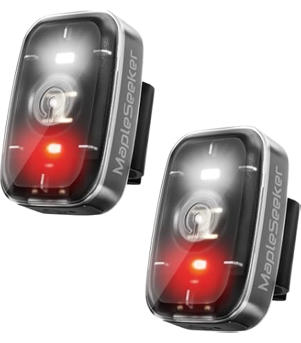 USB Rechargeable Bike Tail Light - 5 Mode LED Cycling Safety Light With IPX5 Waterproof Rating