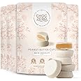 Sugar Free White Chocolate Peanut Butter Cups by ChocZero - Gluten Free PB, Keto Cup - Low Carb Snack (3oz per bag, 4 bags)