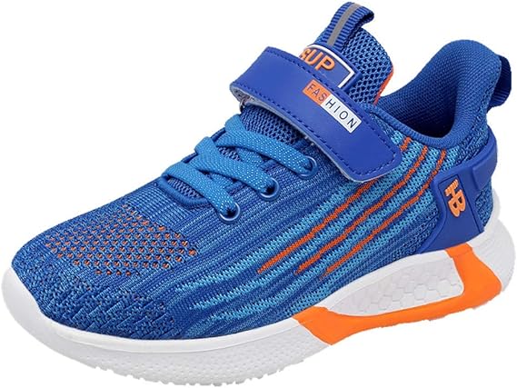 Amazon Co Jp 運動靴 スニーカー キッズ 通学履き 通気 男の子 女の子 軽量 滑り止め シューズ ボーイズ アウトドアシューズ 服 ファッション小物