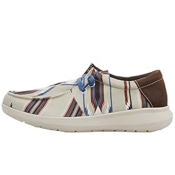 ARIAT Men's Hilo Sneaker, Blue Aztec, 10 Wide