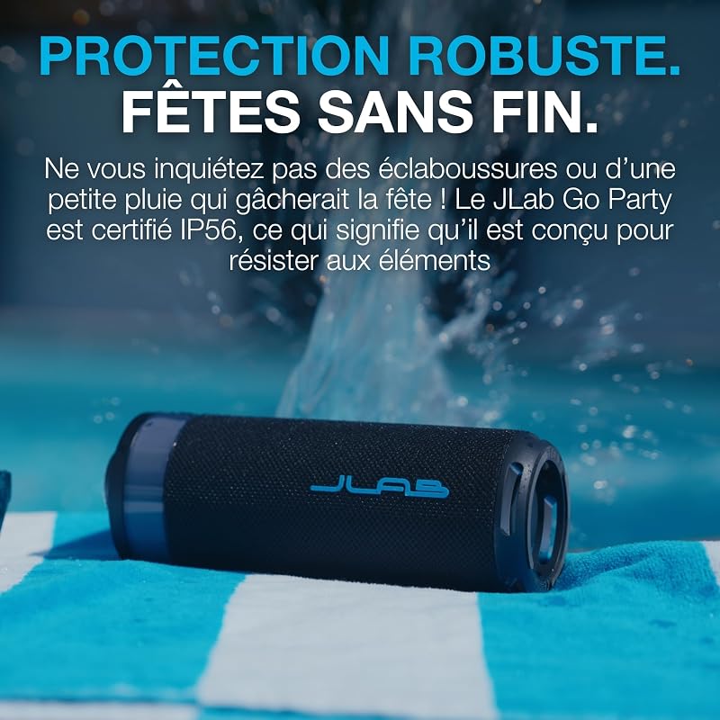 Go Party Enceinte Bluetooth Portable - +16H, Mûre