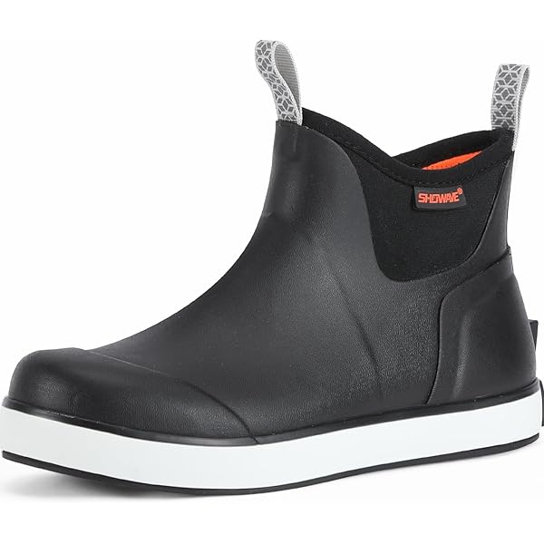 Amazon.com | Showave Kid's Deck Boots Waterproof Ankle Rain Boots
