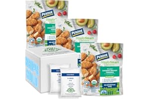 Salutem Vita - Perdue Simply Smart Organics, Gluten Free, Breaded Chicken Breast Tenders, 22 oz - Pack of 3
