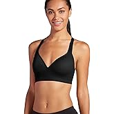 Jockey Women's Active Mid Impact Molded Cup Seamless Sports Bra