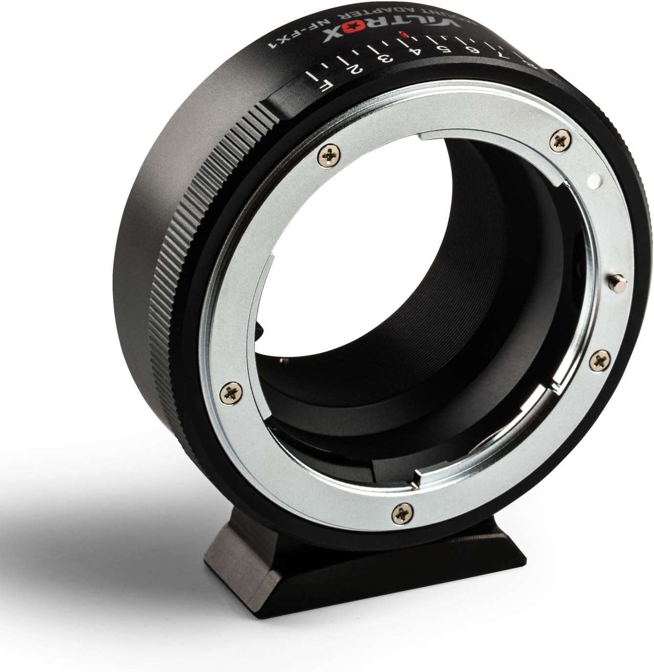 Viltrox NF-FX1 Manual Focus Lens Mount Adapter for Nikon G&D Mount Series Lens to Fuji FX Mirroless Camera X-T2 X-T3 X-T20 X-T10 X-E3 X-A3 X-PRO2 X-A20 with Aperture Dial