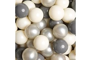 GOGOSO Ball Pit Balls for Toddlers 1-3, Pack of 50pcs Phthalate Free BPA Free Non-Toxic 2.75-Inch Crush Proof Play Balls Play Tent Pool Playhouse Playpen Party Decoration