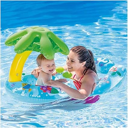 mother and baby swim ring