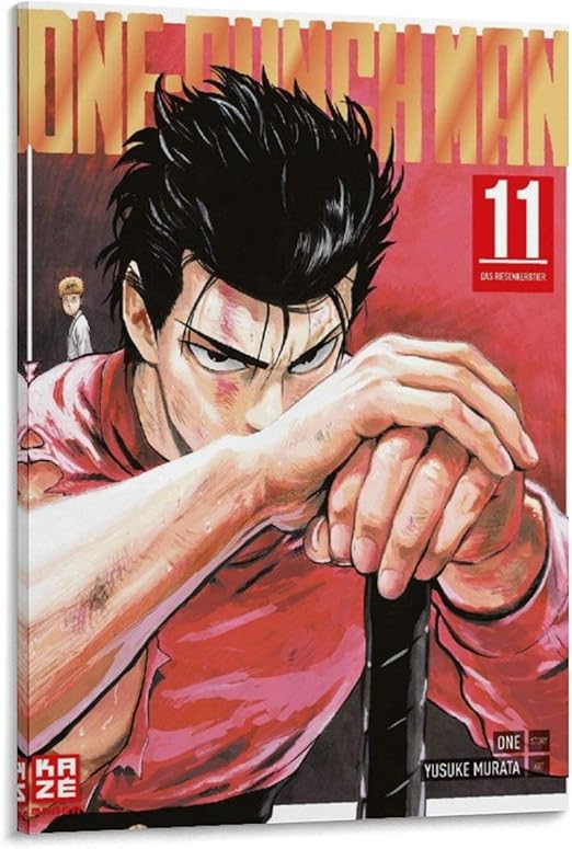 QPPP Impresión artística de pared de anime japonés de One Punch Man El