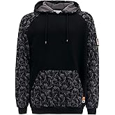 VATRENUS FR Hoodies for Men Pullover 10.5oz Cotton Fleece Flame Resistant Jacket Fire Retardant Welding Sweatshirts