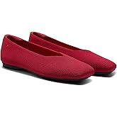 VIVAIA Margot 3.0 Newly Upgraded Women's Ballet Flats Comfortable Square-Toe V-Cut Flats Casual Dress Washable Sustainable Shoes