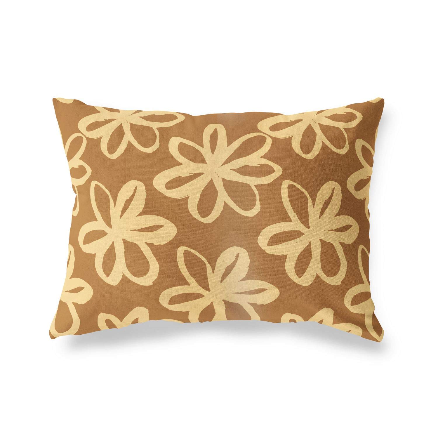 Bonamaison Decorative Cushion Cover Brown Tones, Throw Pillow Covers, Home Decorative Pillowcases for Livingroom, Sofa, Bedroom, Size:35x50 Cm - Designed and Manufactured in Turkey
