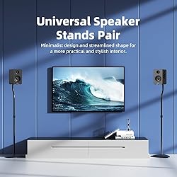 Anautin Universal Speaker Stands Pair, Satellite