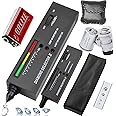 Diamond Tester Pen＋60X Mini LED Magnifying,High Accuracy Jewelry Diamond Tester Tool,Environmental Protection 9V Battery,Professional Diamond Selector for Novice&Expert,Thermal Conductivity Meter