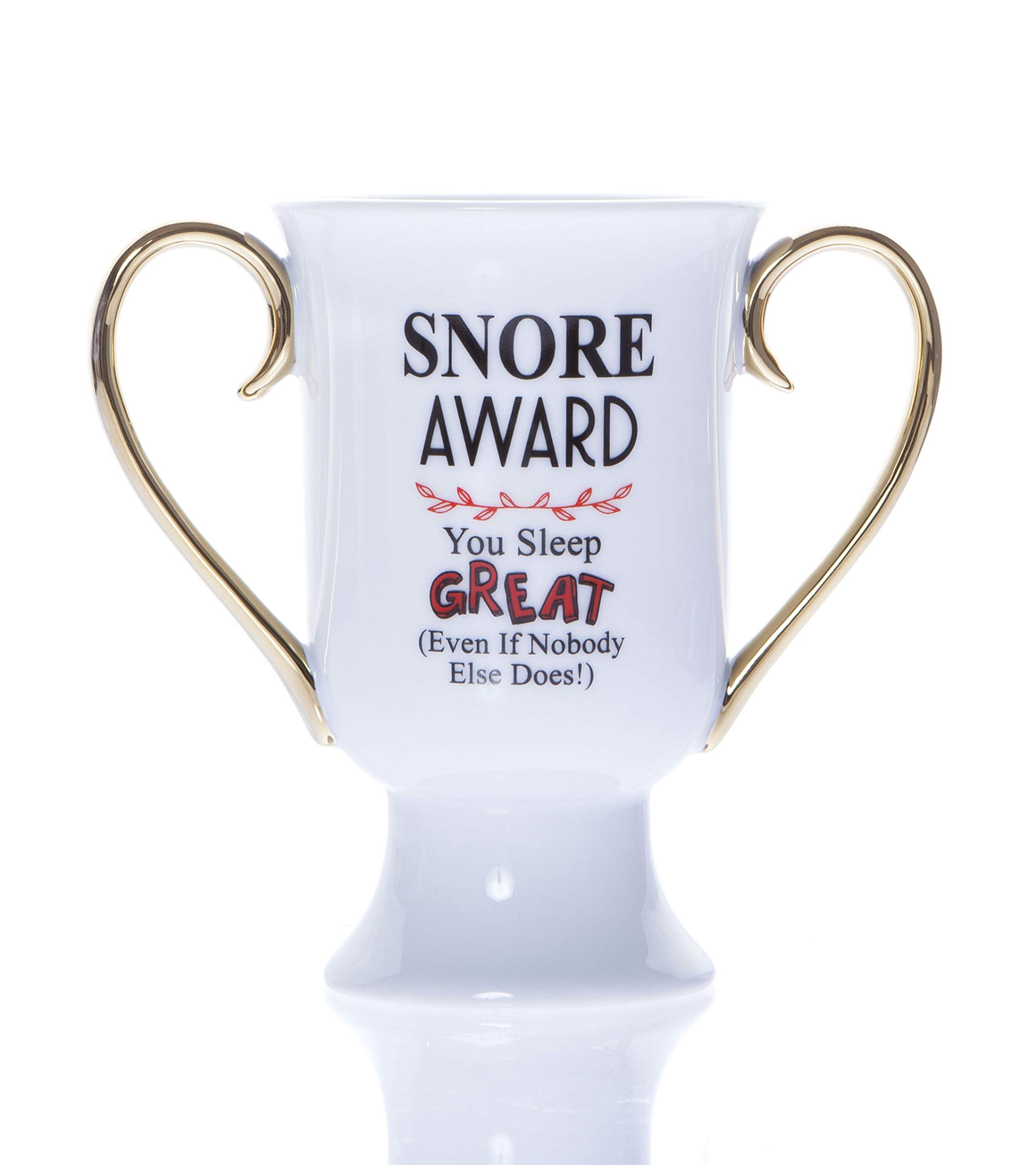 Boxer Gifts Snore Award Novelty Trophy Mug | Funny Gift for Him or Her | Great Secret Santa