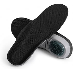 Solbase Insoles Men, Heavy Duty Support Insoles for Men & Women, High Arch Support Inserts with Shock Absorbing, 1 Pair Comfo