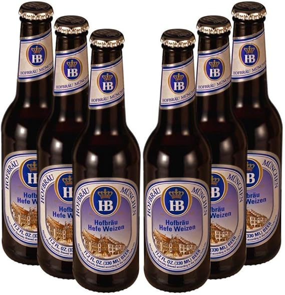 Amazon Co Jp ホフブロイ ヘーフェヴァイツェン 330ml 瓶 6本セット ドイツ 330mlx6本 食品 飲料 お酒