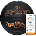 Spalding TF DNA Smart Basketball + 1 Yr App Subscription Bundle I iOS Compatible Only I All Surface Material
