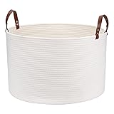 XXL Large Baskets for Storage 20"X20"X13" Cotton