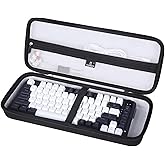 Hard Storage Case for Keychron Gaming Keyboard,Travel Case for K673 PRO/94 K636CLO/K708 Pro/K681 Pro/K552/K552P 87-Key/ 60% 68 Keys Wireless Mechanical Keyboard(Only Box) (Black)