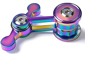 CHILVIL Christmas Stocking Stuffers Gifts for Teen Boys, Fidget Spinner for Adults Metal Figette Toy Silent Cool Gadgets Quiet Office Desk Toy Anxiety Stress Relief Tools Calm Down Sensory Autism ADHD Kid