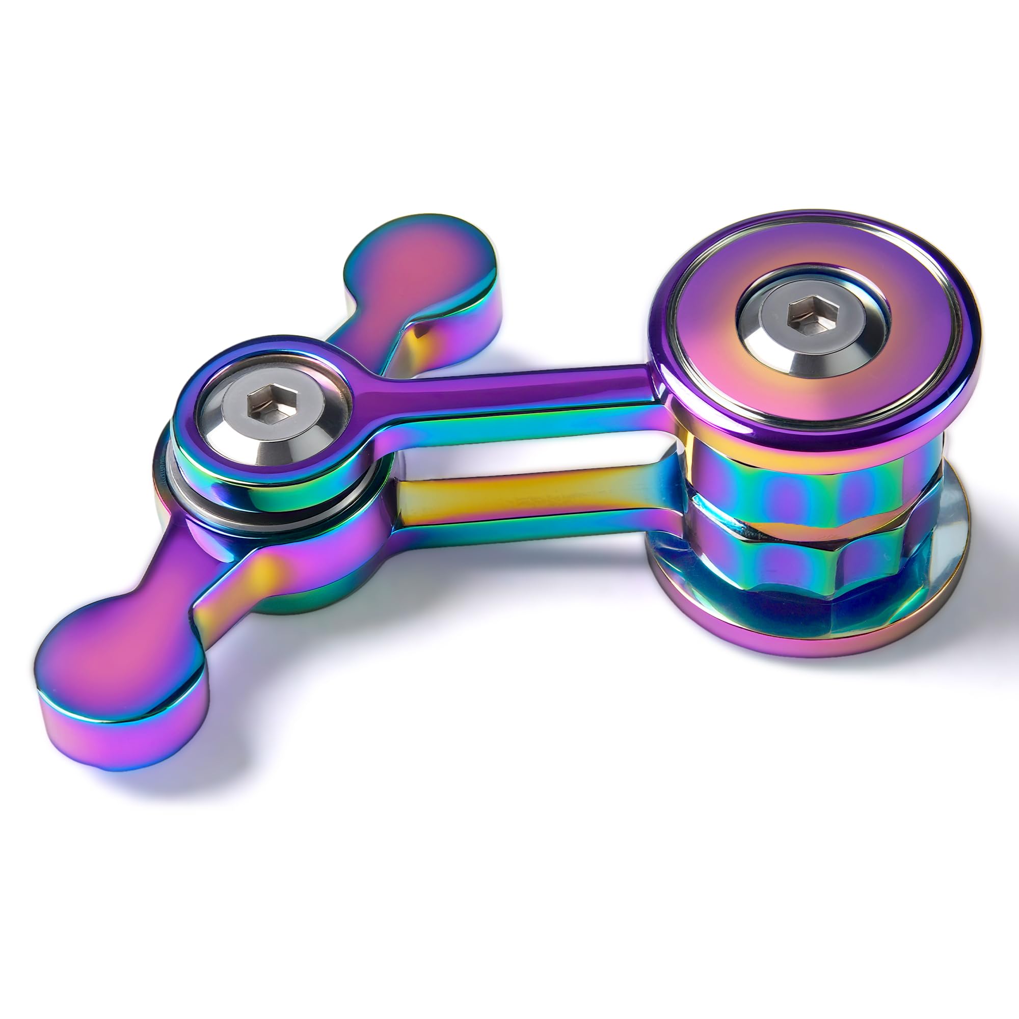 Photo 1 of Fidget Spinner for Adults, Metal Silent Figette Toy Cool Gadgets for Teen Boys Kid Quiet Office Desk Toy Anxiety Stress Relief Calm Down Sensory Autism Autistic ADHD Christmas Stocking Stuffers Gifts