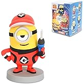 YOLOPARK Despicable Me 4 Toys,Collectible Minions Workwear Carl Decor Figures,3 Inch Minion Home Decorations for Desk and Shelf, Holiday Birthday Gifts for Ages 3 and Up