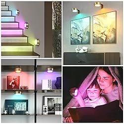 4-Pack Picture Light Battery Operated Painting