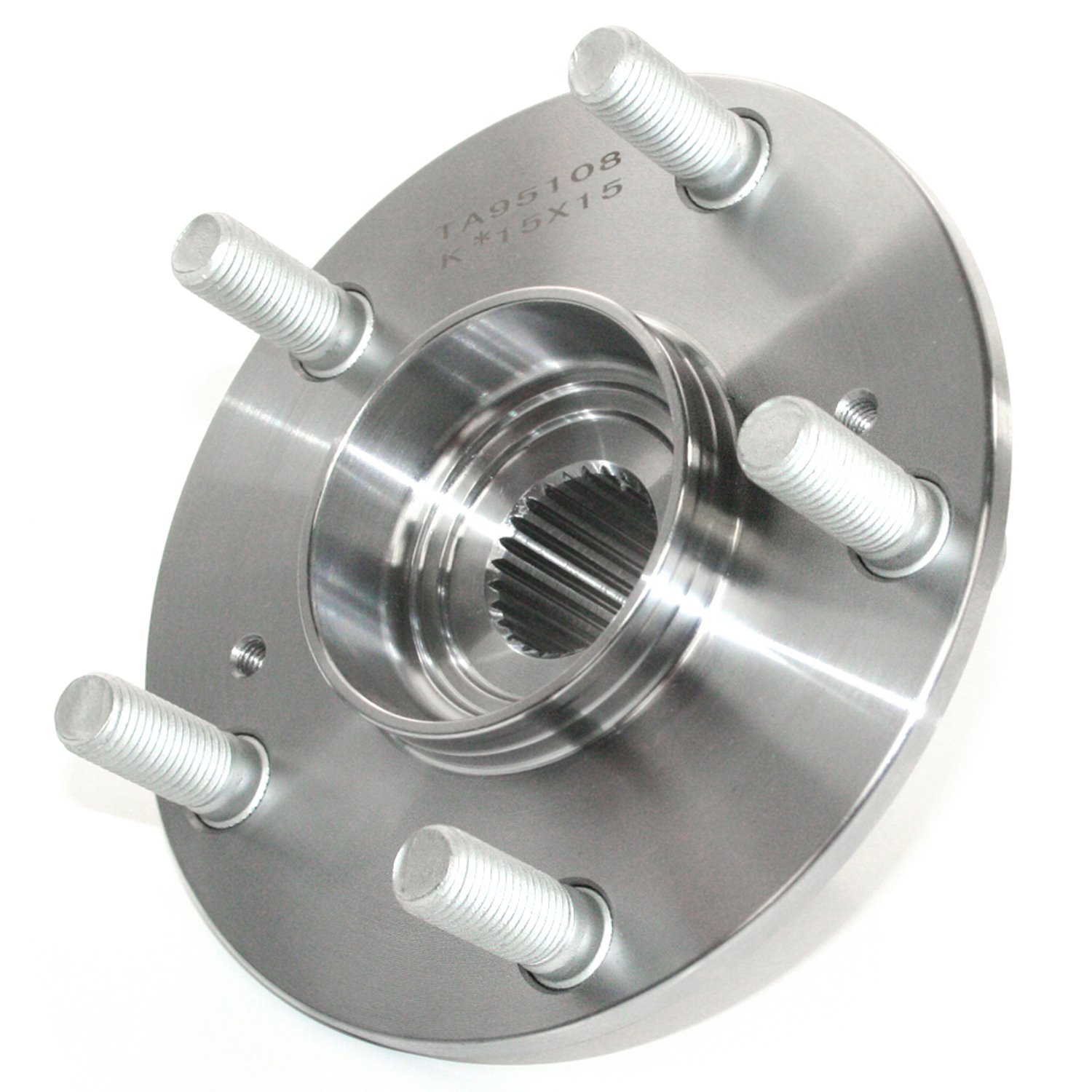 DuraGo 29596129 Front Wheel Hub Kit – Complete Replacement With Hub, Bearing, Studs & Hardware