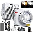 Godox ML100Bi 120W LED Video Light, 2800K-6500K Bi-Color Video Lighting Kit, 34300 Lux CRI 97+/TLCI 98+, APP Control, USB-C Charging, 11 FX Effects, for Filming/Live Streaming/Outdoor Photography