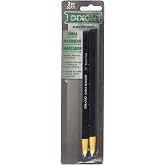 Dixon Industrial Phano China Markers, Black, 2 Ct | Ideal for writing, drawing, schoolwork, classrooms and office use