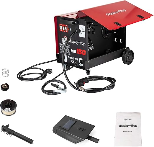 Display4top Professional Mig 150 Soldador sin gas 220 V Sin 