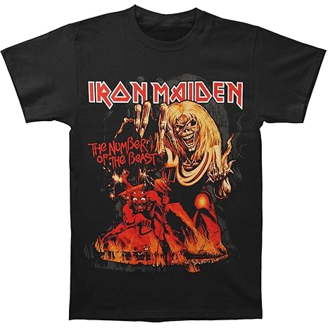 Iron Maiden Number of the Beast T-Shirt X-Large